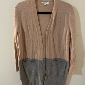 Long, soft Madewell sweater